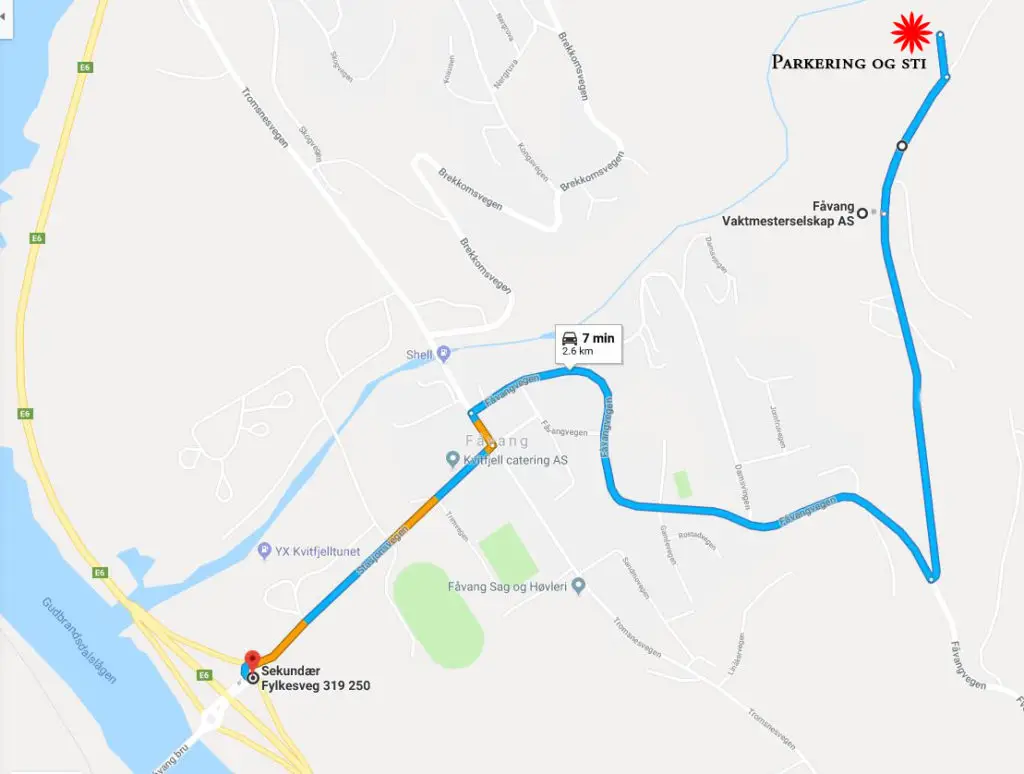 Et lite kart som viser hvordan du finner frem. Men vær så snill å ikke parker på gardsplassen til Jørn Jakobsen. Det er en privat gårdsplass og du vil ikke bli inneparkert :)