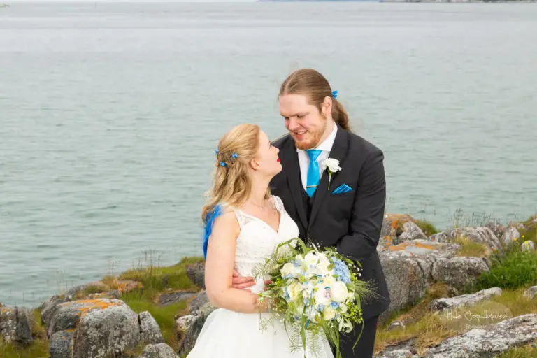 Vi tok mange bilder - og jeg syns det er viktig å få frem kontakten mellom paret