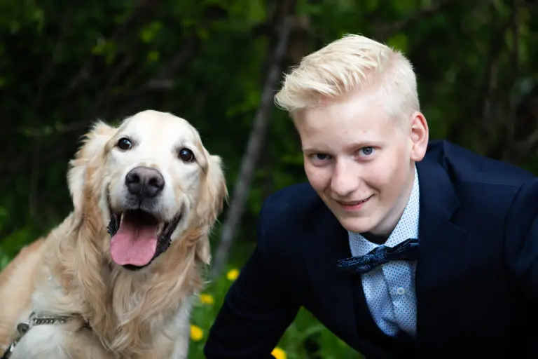 Konfirmant og bestevenn