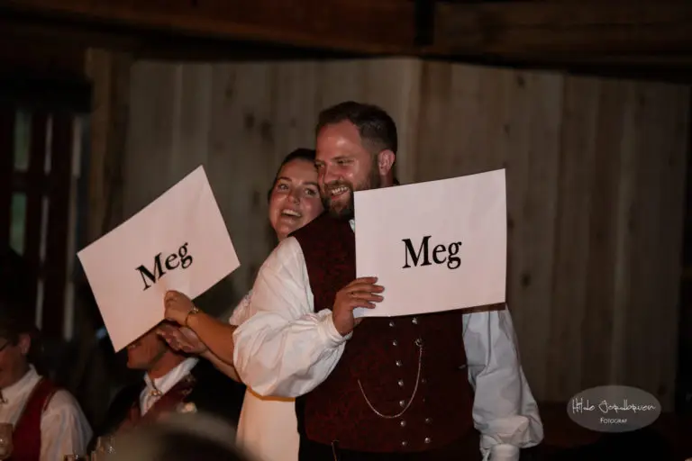 Hvor godt kjenner brudeparet seg selv og partneren? Dette er en populær og veldig gøyal lek, både for par og gjester